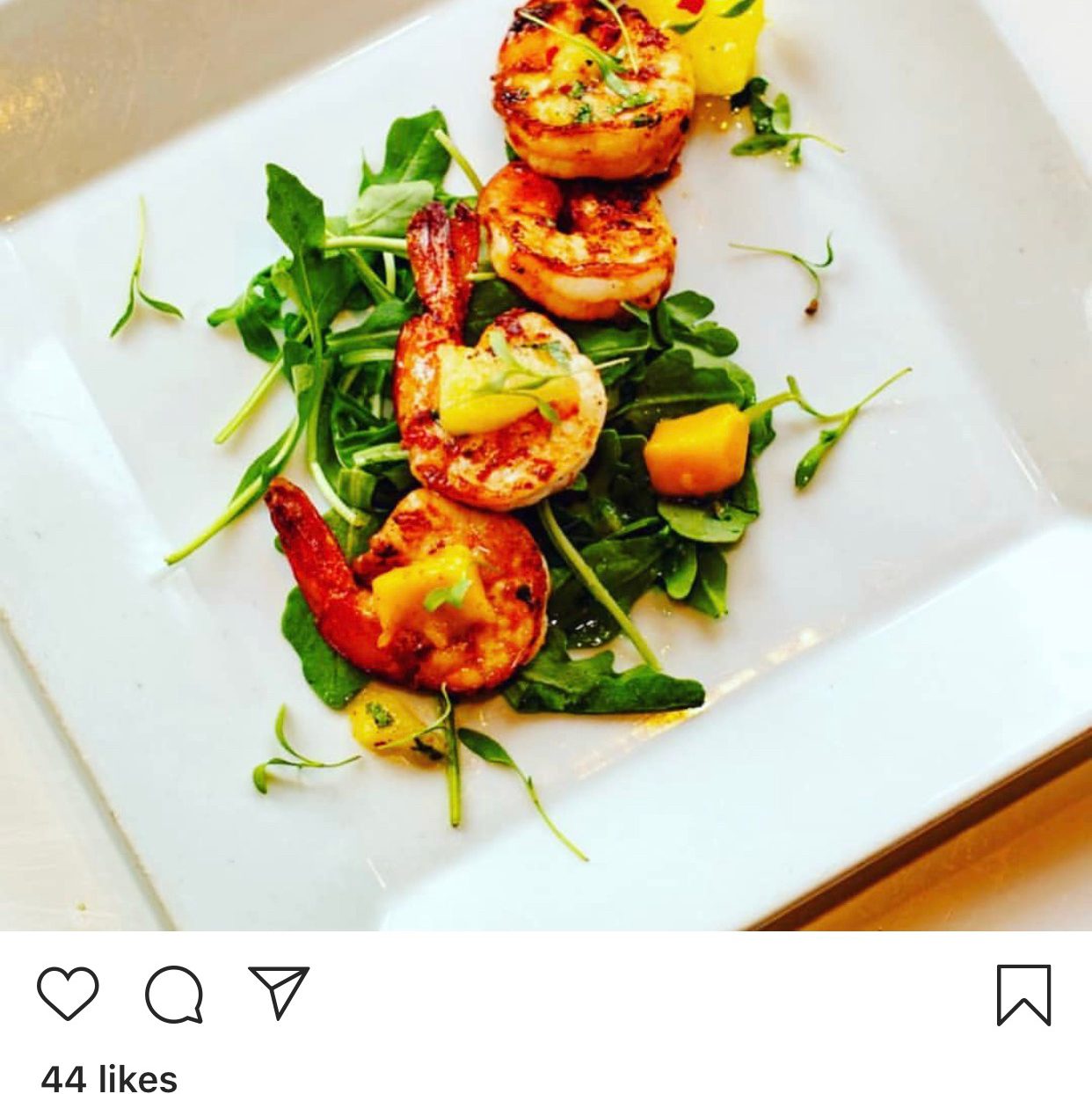 Sauteed Shrimp.