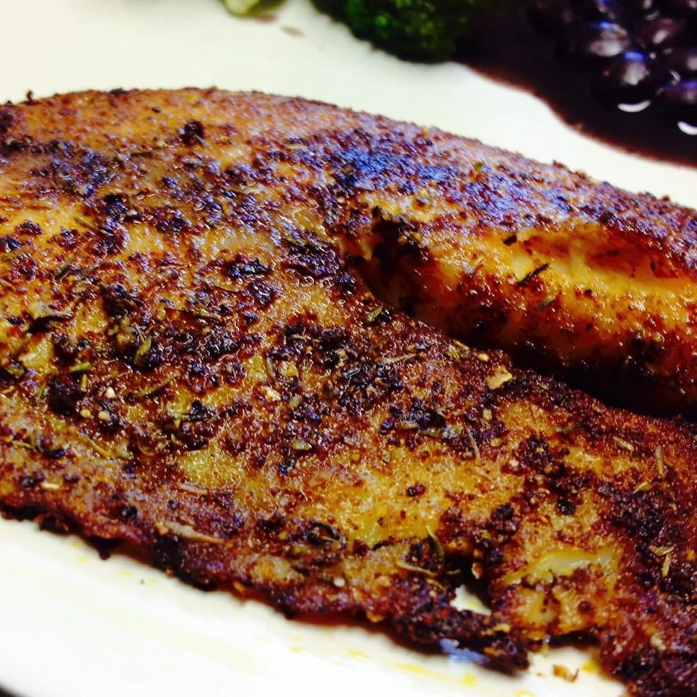 Grilled Tilapia Filet.